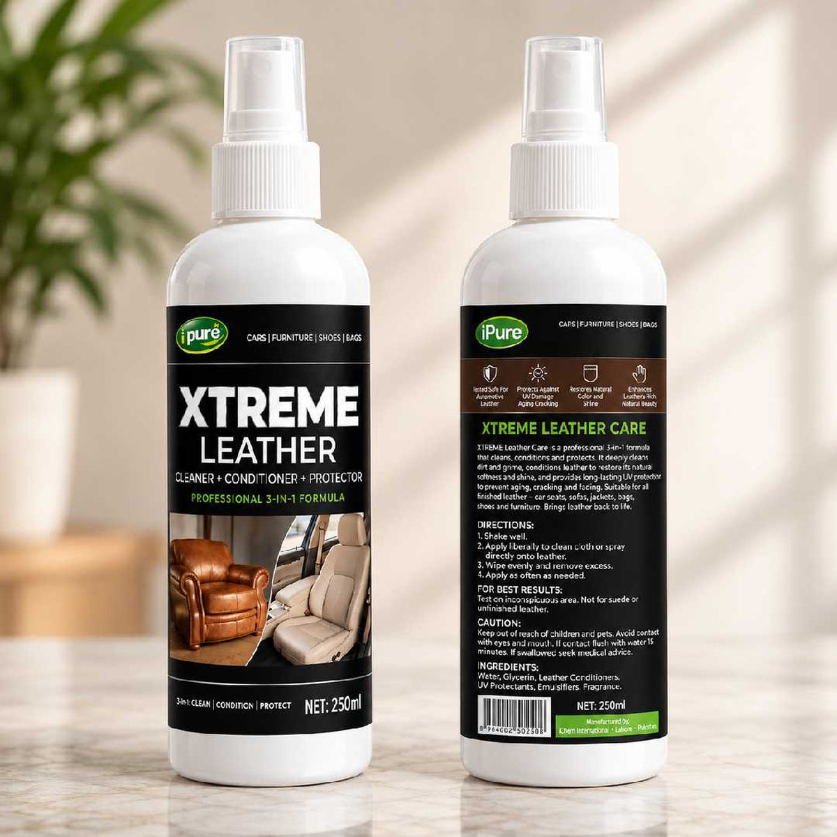 Xtreme Leather Cleaner, Conditioner & Protector