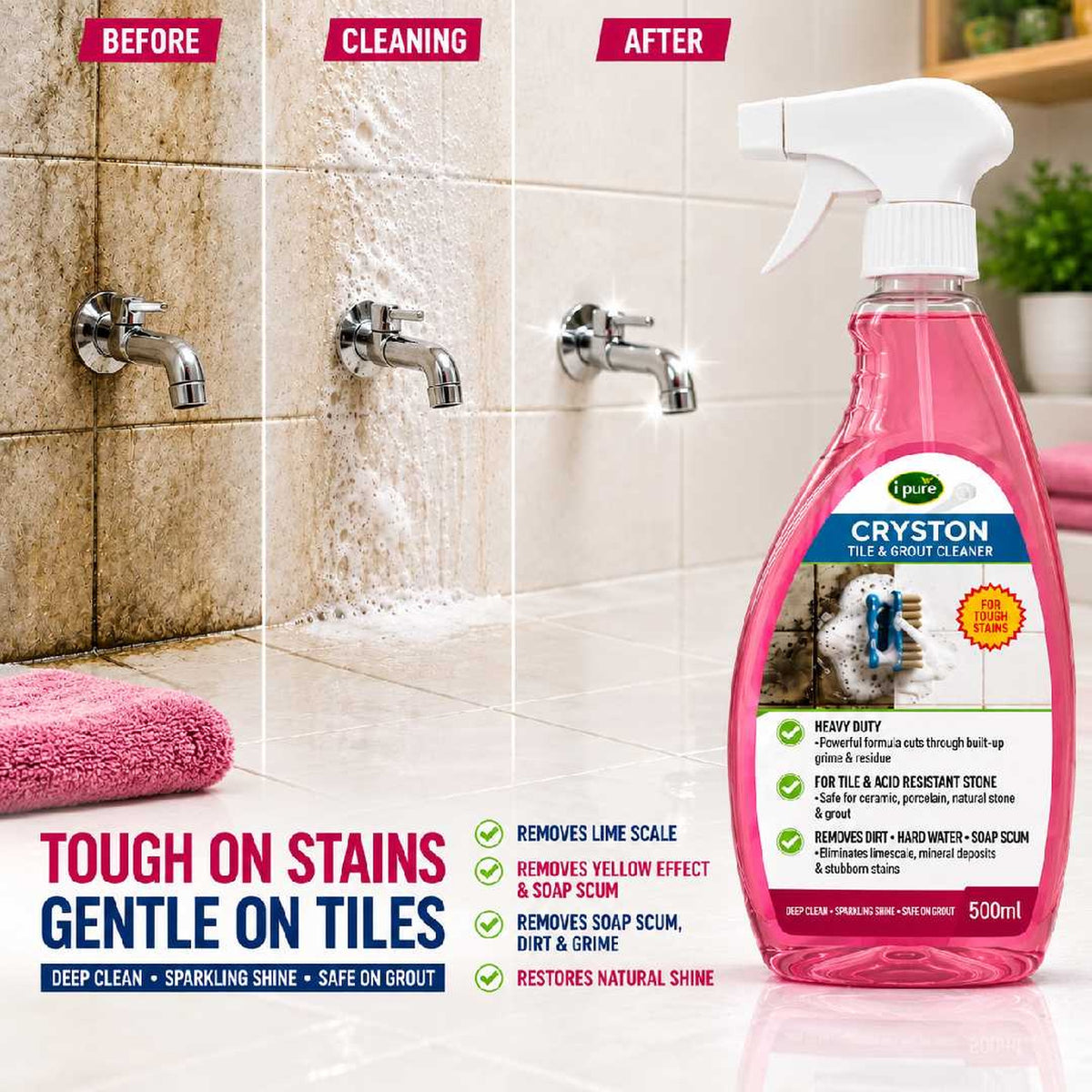 Cryston Tile & Grout Cleaner