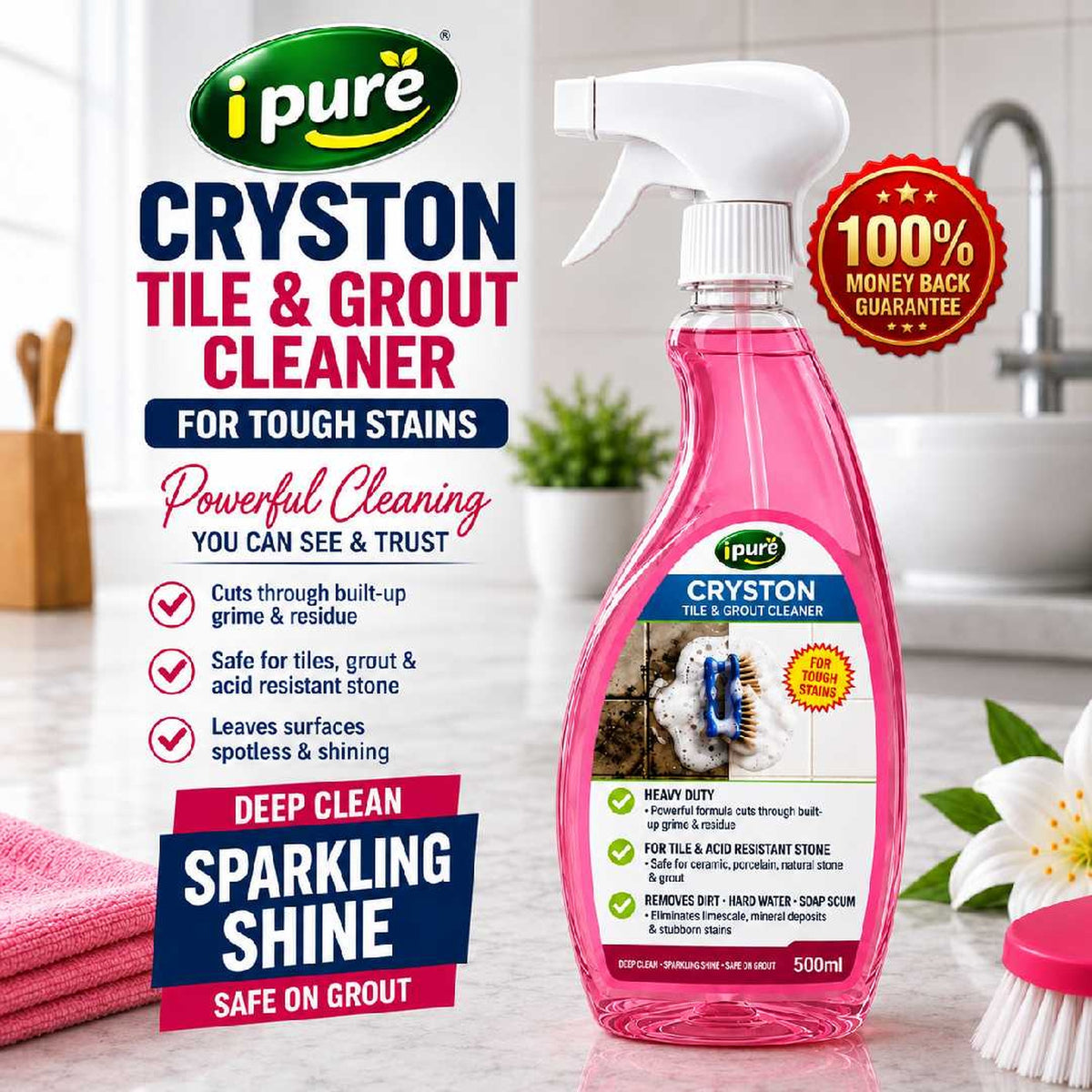 Cryston Tile & Grout Cleaner