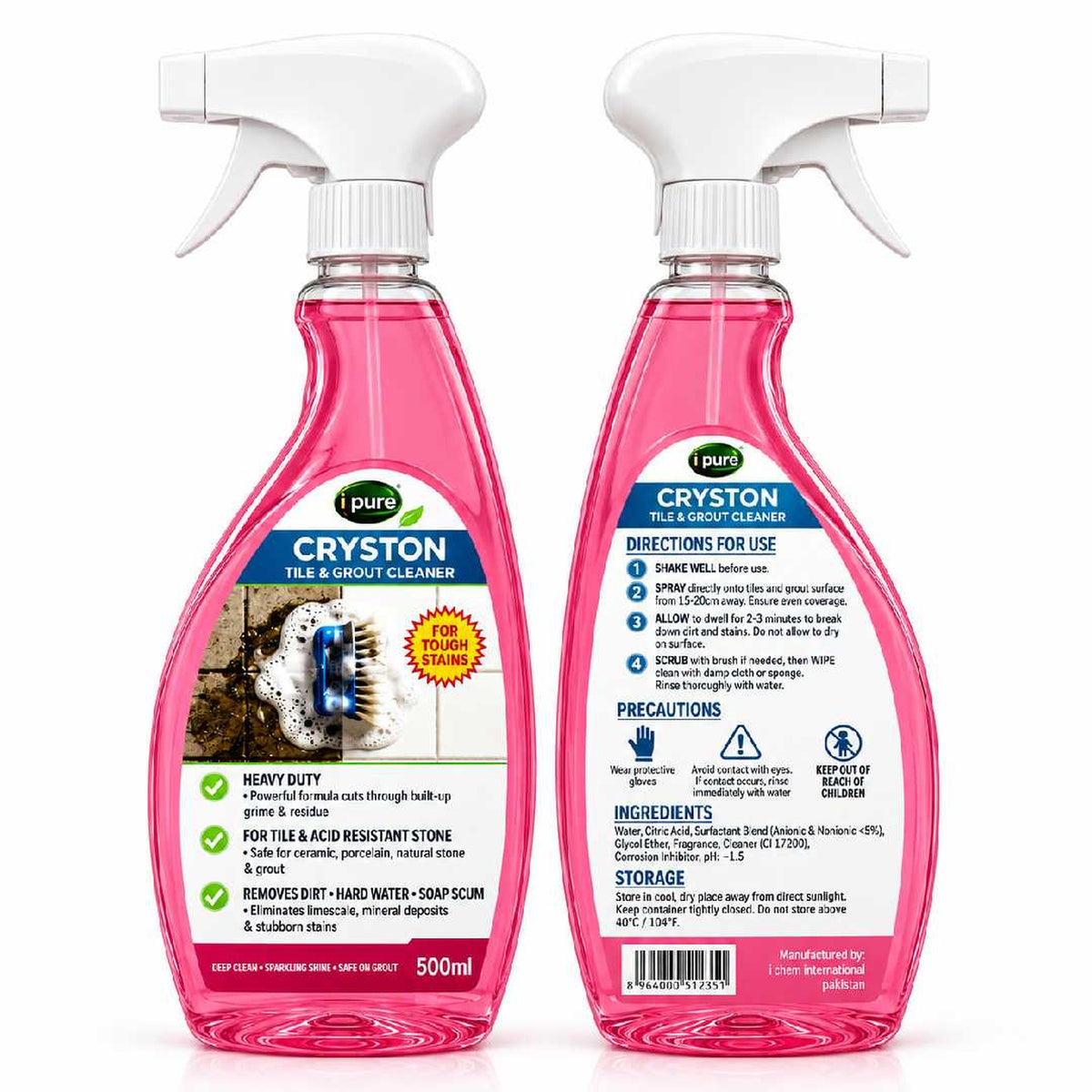 Cryston Tile & Grout Cleaner