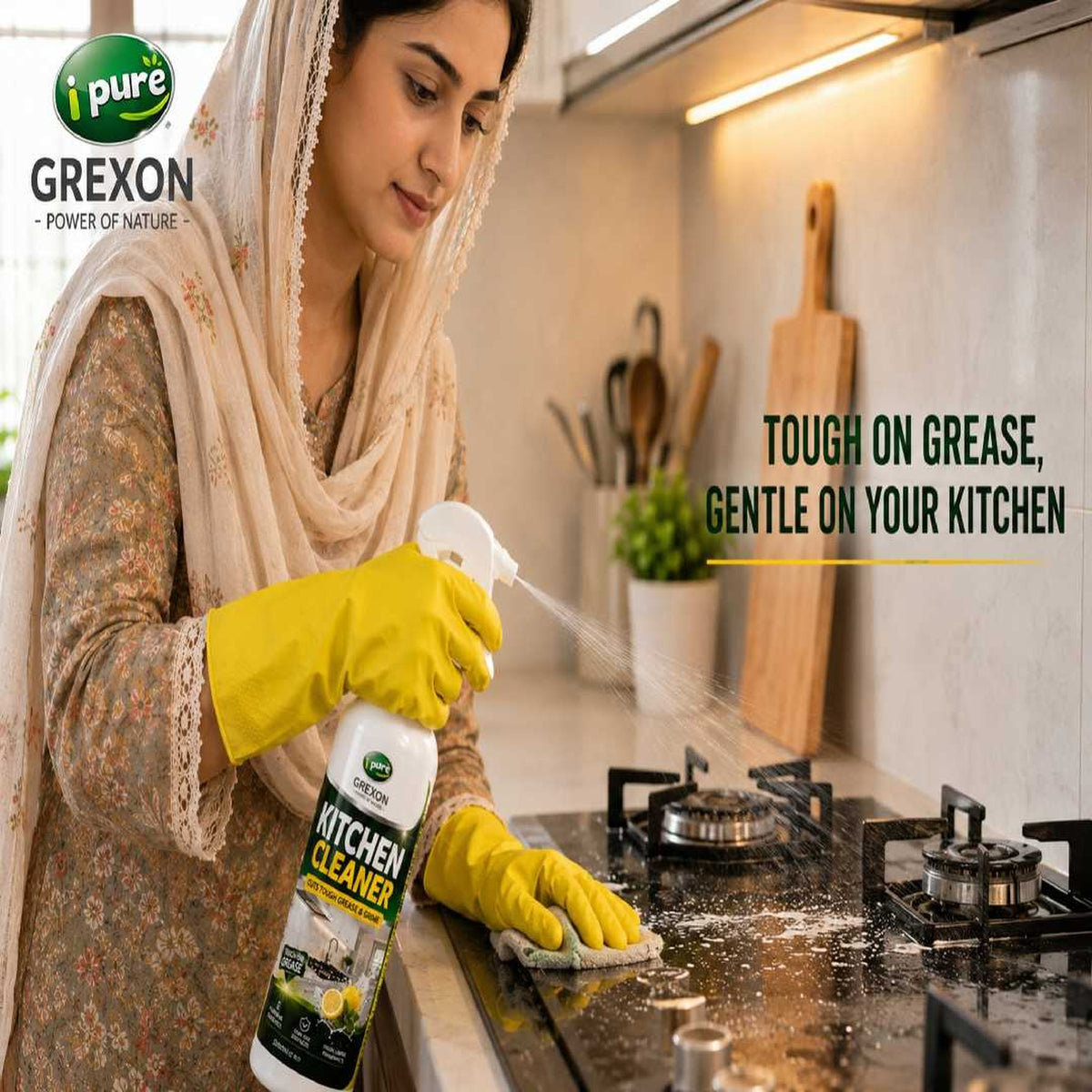 GREXON Kitchen Cleaner & Degreaser