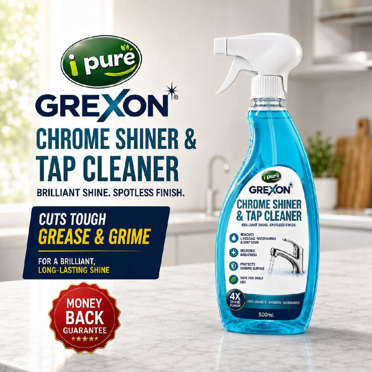 GREXON Chrome Shiner & Tap Cleaner